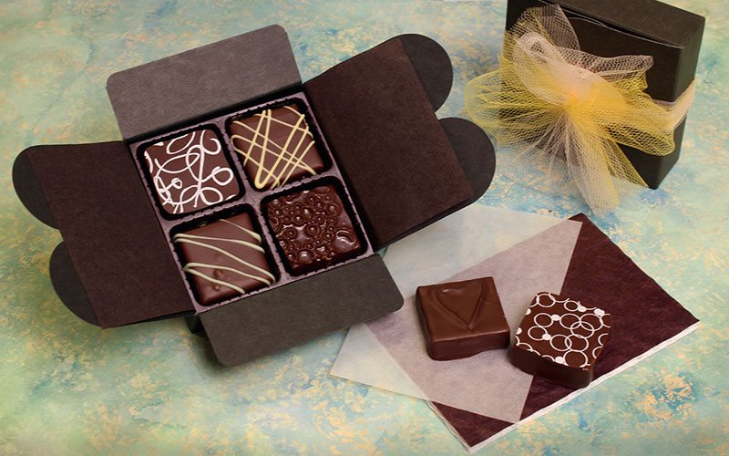 4 piece Patricia's Chocolate Boxes